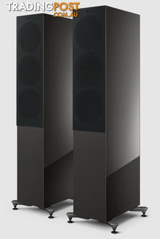 KEF R7 Meta Floorstanding Speakers in Titanium Gloss (Pair) - photo 2 of 8