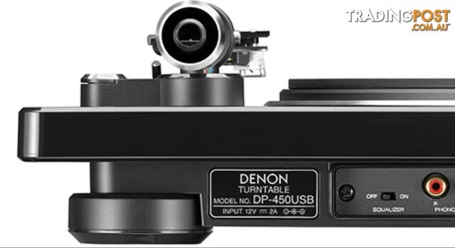 Denon DP-450USB Turntable with USB & Phono Preamp