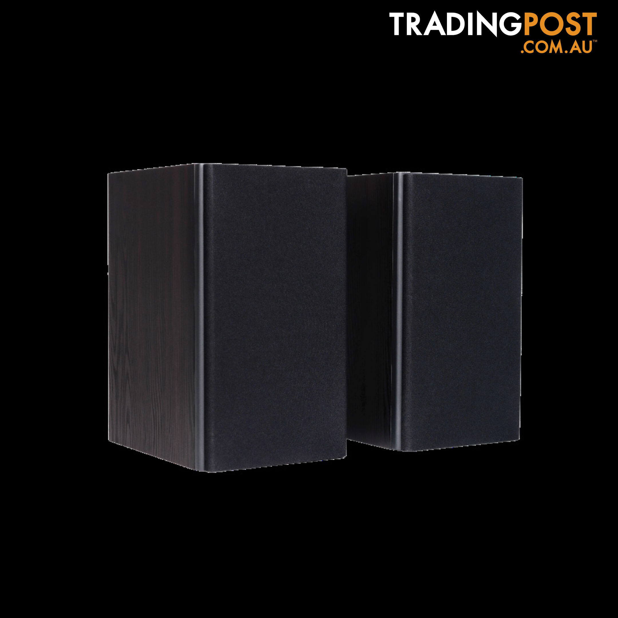 Encel Gelati Bookshelf Speakers in Birch Black