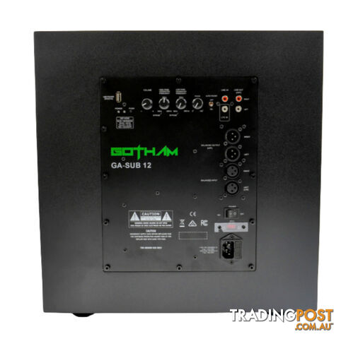 Gotham Audio GA-SUB 12 - photo 3 of 3
