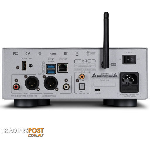 Mission 778S Wireless Music Streamer in Silver - photo 2 of 6