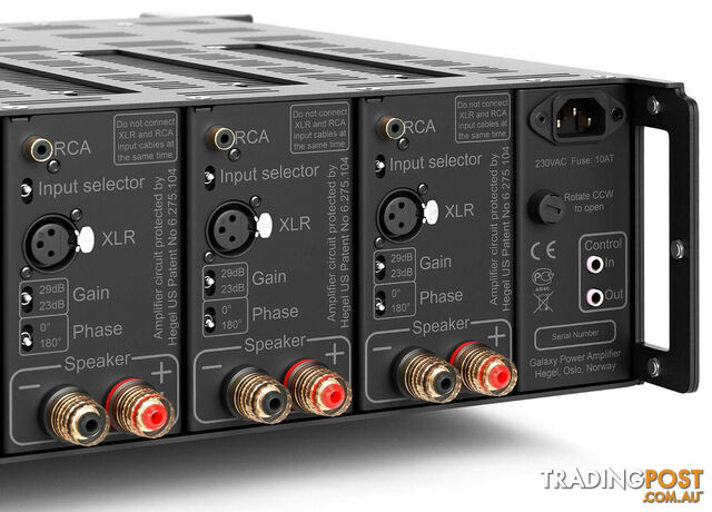 HEGEL C55 5 Channel Power Amplifier - photo 4 of 5