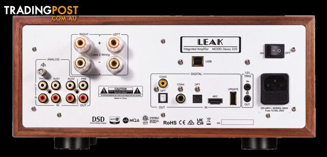 LEAK Stereo 230 Integrated Amplifier - photo 2 of 5