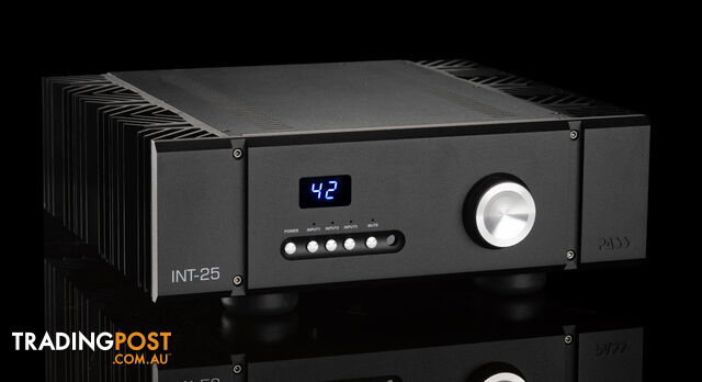 Pass Labs INT-25 Integrated Amplifier in Black