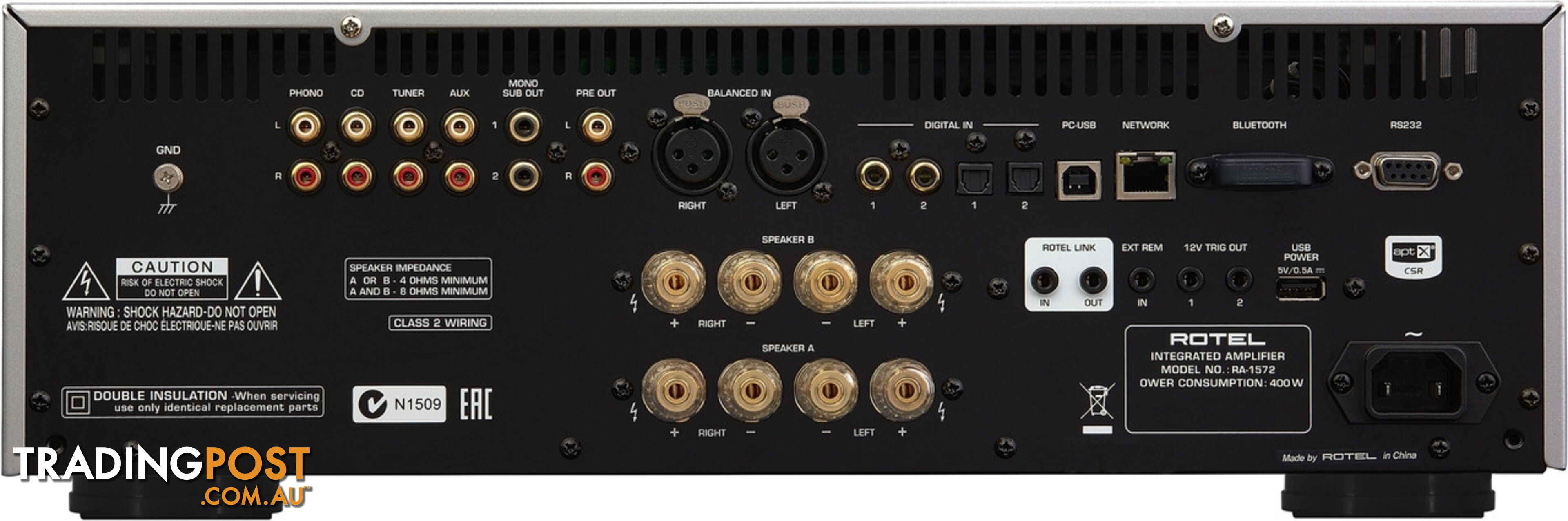 Rotel RA-1572 Integrated Amplifier MKII