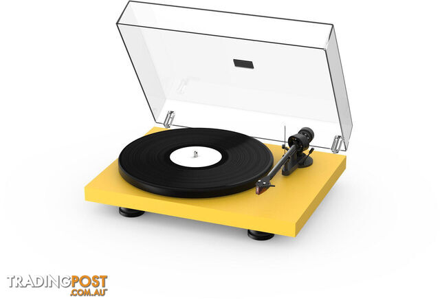 Project Debut Carbon Evo Turntable - Satin Gold Yellow