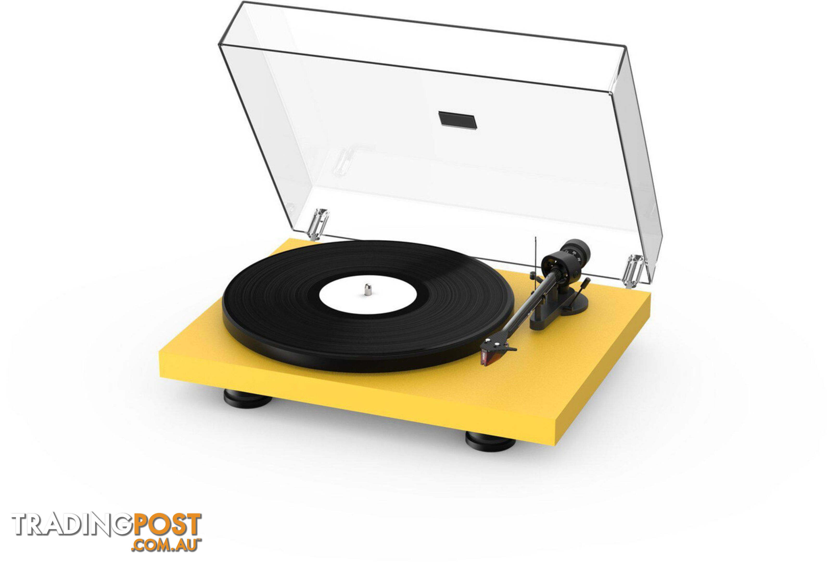 Project Debut Carbon Evo Turntable - Satin Gold Yellow