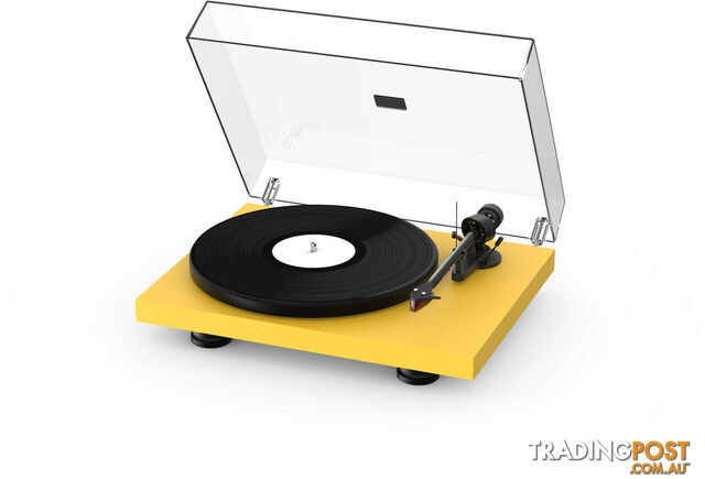 Project Debut Carbon Evo Turntable - Satin Gold Yellow