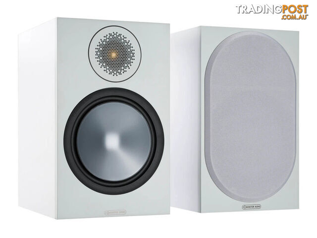 Monitor Audio Bronze 100 (6G) Bookshelf Speakers in White