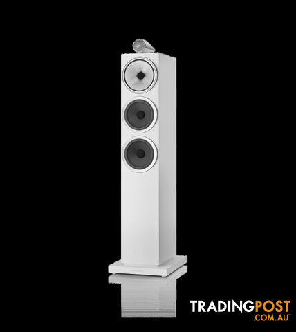 B&W 703 S3 Floorstanders in White