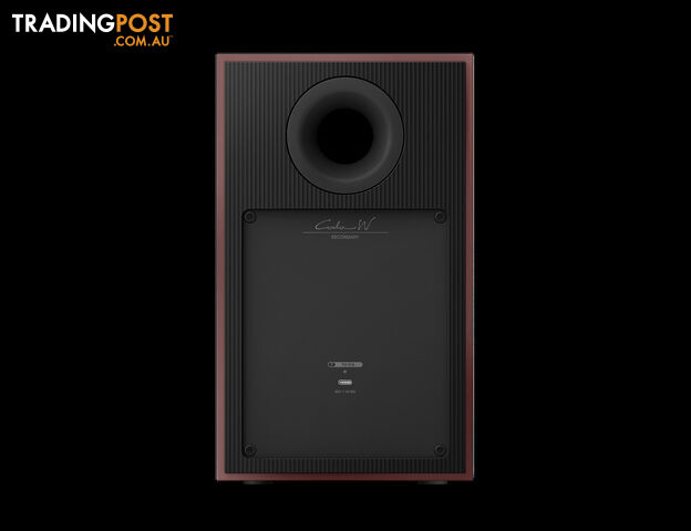 KEF Coda W Active Speakers in Vintage Burgundy - photo 4 of 12