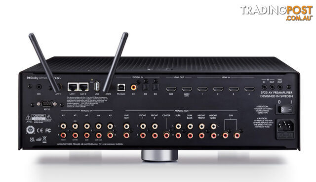 Primare SP25 Prisma Home Theatre Preamplifier in Black - photo 2 of 4