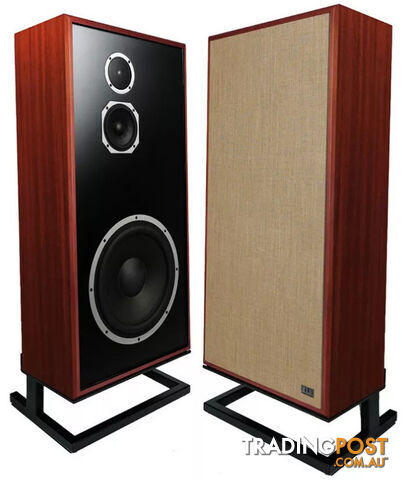 KLH Model 7 Loudspeakers in West African Mahogany (Pair)