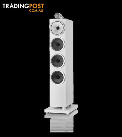 B&W 702 S3 Floorstanders in White