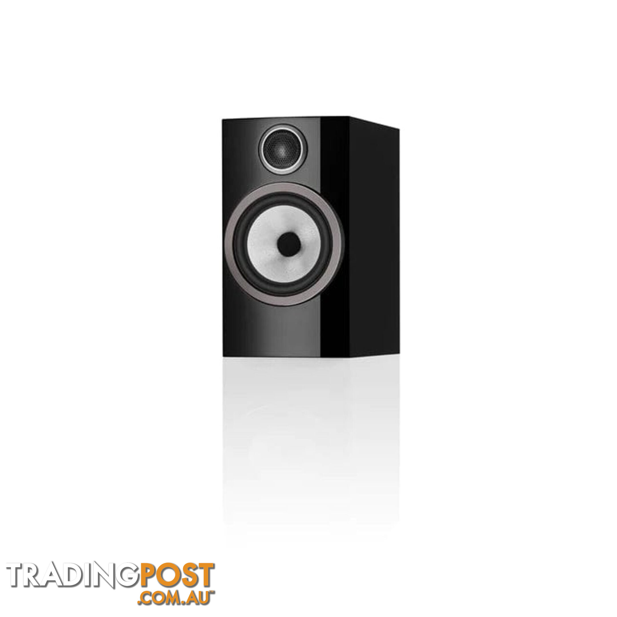 B&W 706 S3 Bookshelf Speakers - Black