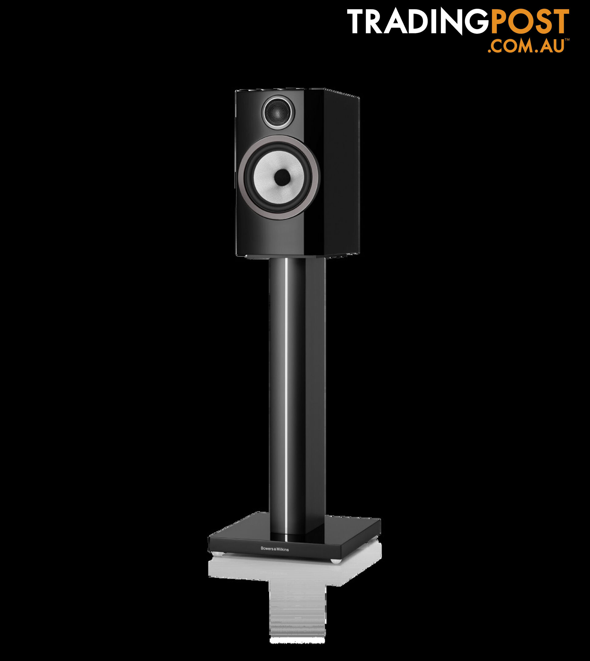 B&W 706 S3 Bookshelf Speakers - Black