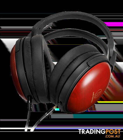 Audio Technica ATH-AWAS Closed-Back Dynamic Wooden Headphones - photo 2 of 6