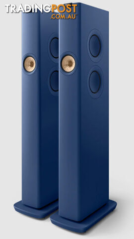 KEF LS60 Wireless Floorstanding Speakers Speakers in Royal Blue (pair)