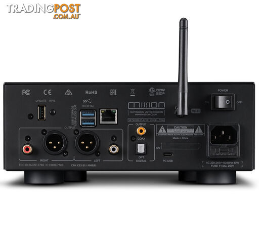 Mission 778S Wireless Music Streamer in Black - photo 2 of 6