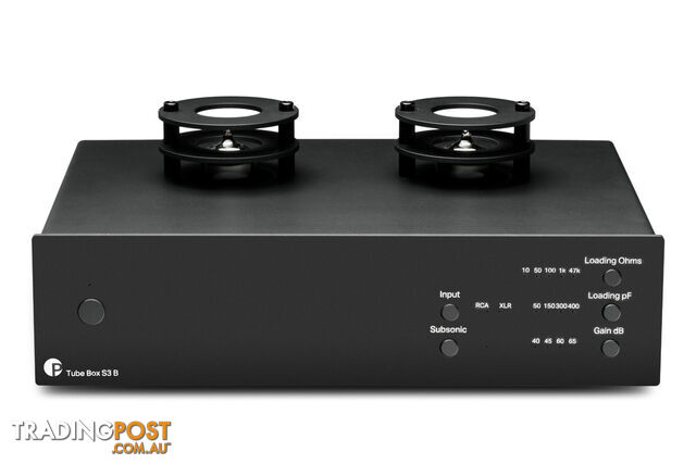 ProJect Tube Box S3 B Phono Pre-amplifier in Black