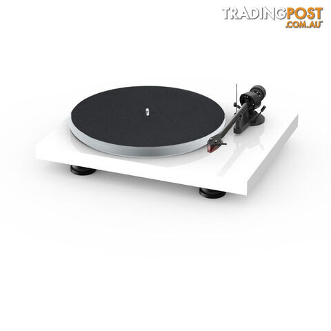 Project Audio Debut Carbon EVO Acryl Turntable - High Gloss White