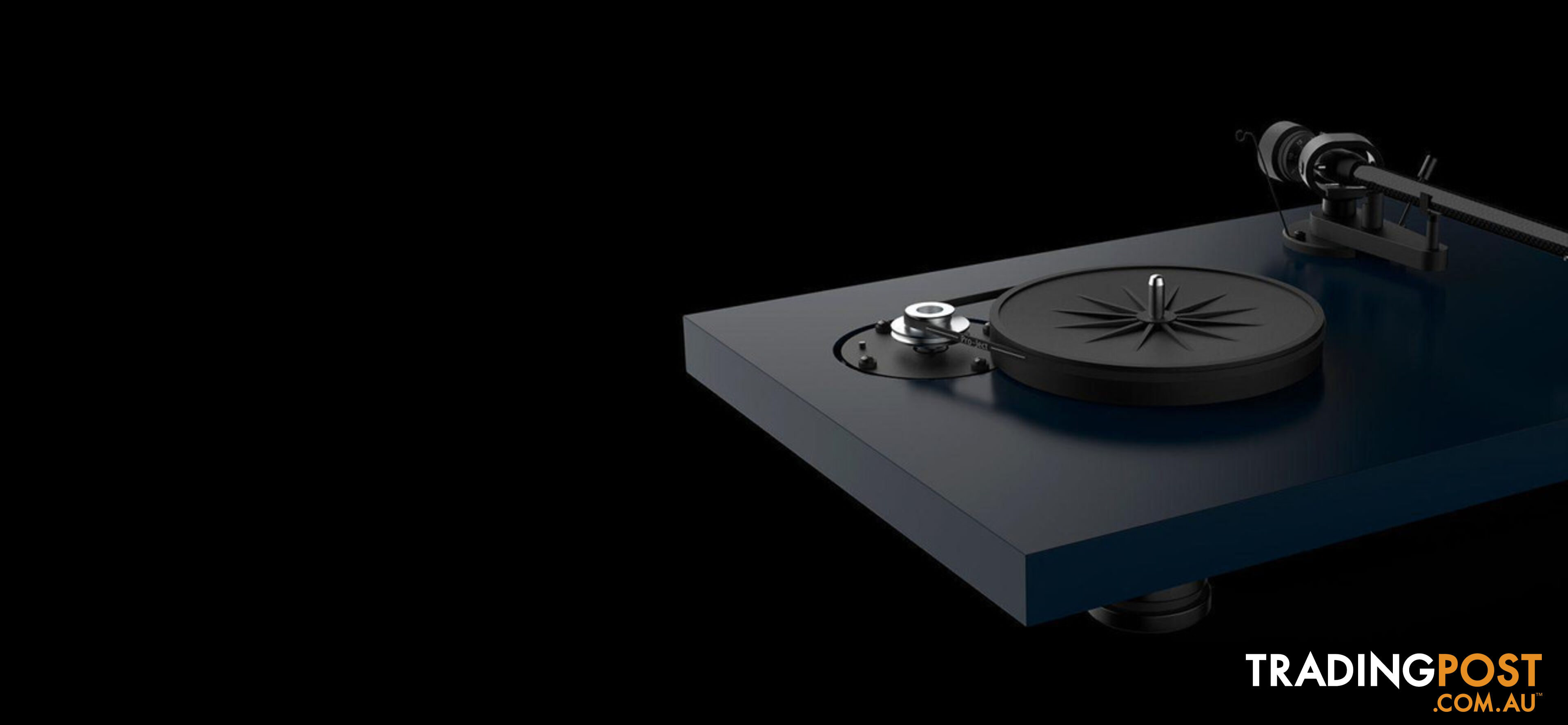 Project Audio Debut Carbon EVO Acryl Turntable - High Gloss White