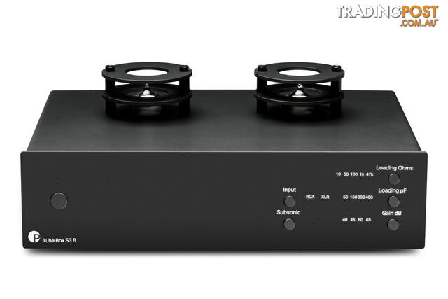 ProJect Tube Box S3 B Phono Pre-amplifier in Black