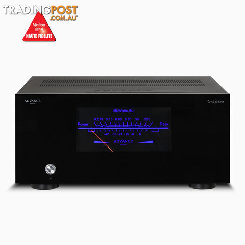 Advance Paris X-A220 EVO Mono Power Amplifier (pair)