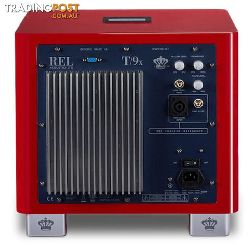REL T/9x Subwoofer Limited Edition Italian Racing Red - photo 5 of 6