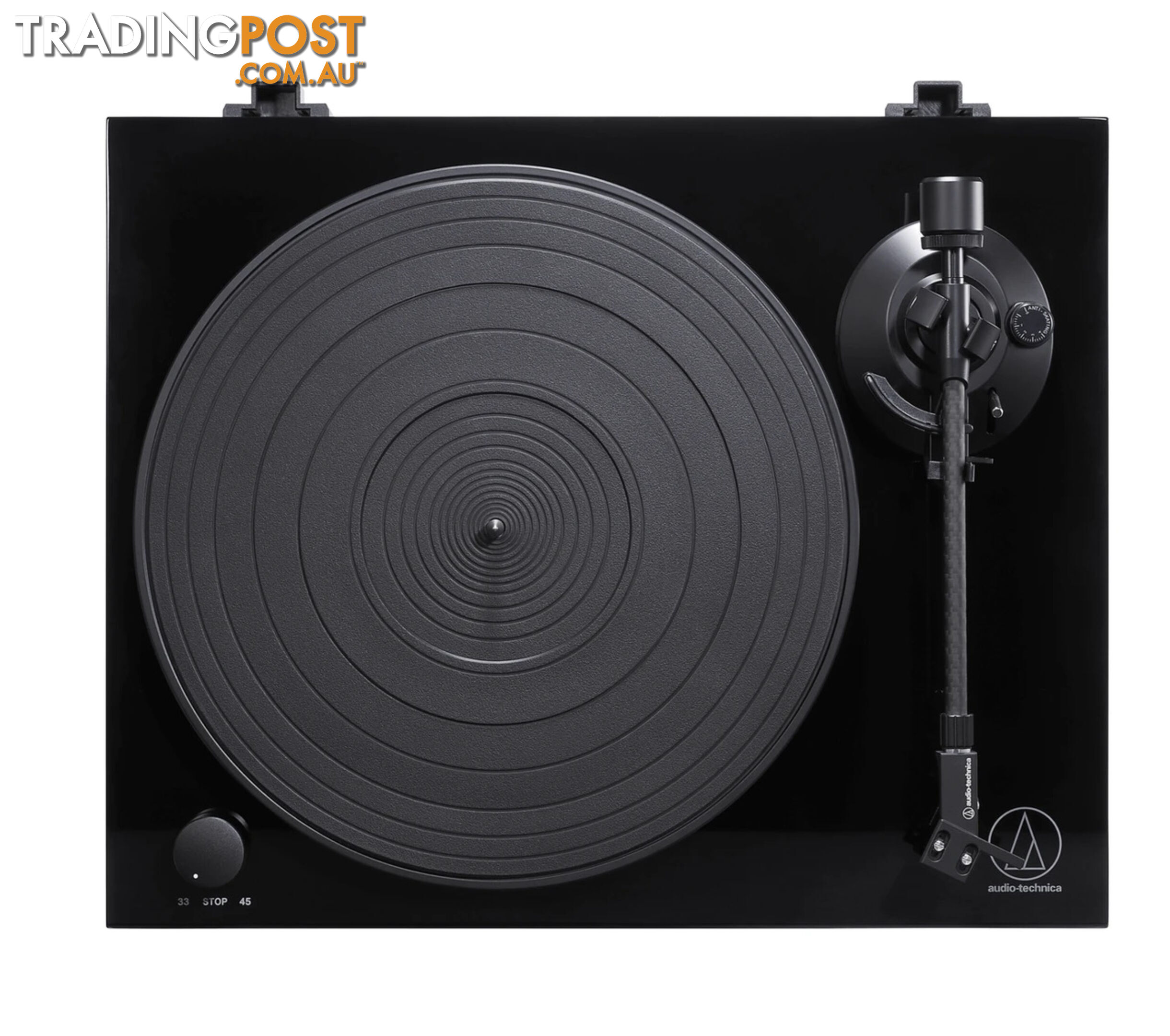 Audio Technica AT-LPW50PB Turntable in Piano Black