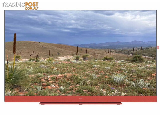 Loewe We. SEE 50 inch 4K LED Smart TV in Coral Red