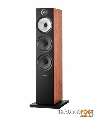 B&W 603 S3 Floorstanding Speaker (Pair) in Red Cherry