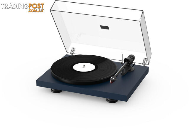 Project Debut Carbon Evo Turntable - Satin Steel Blue