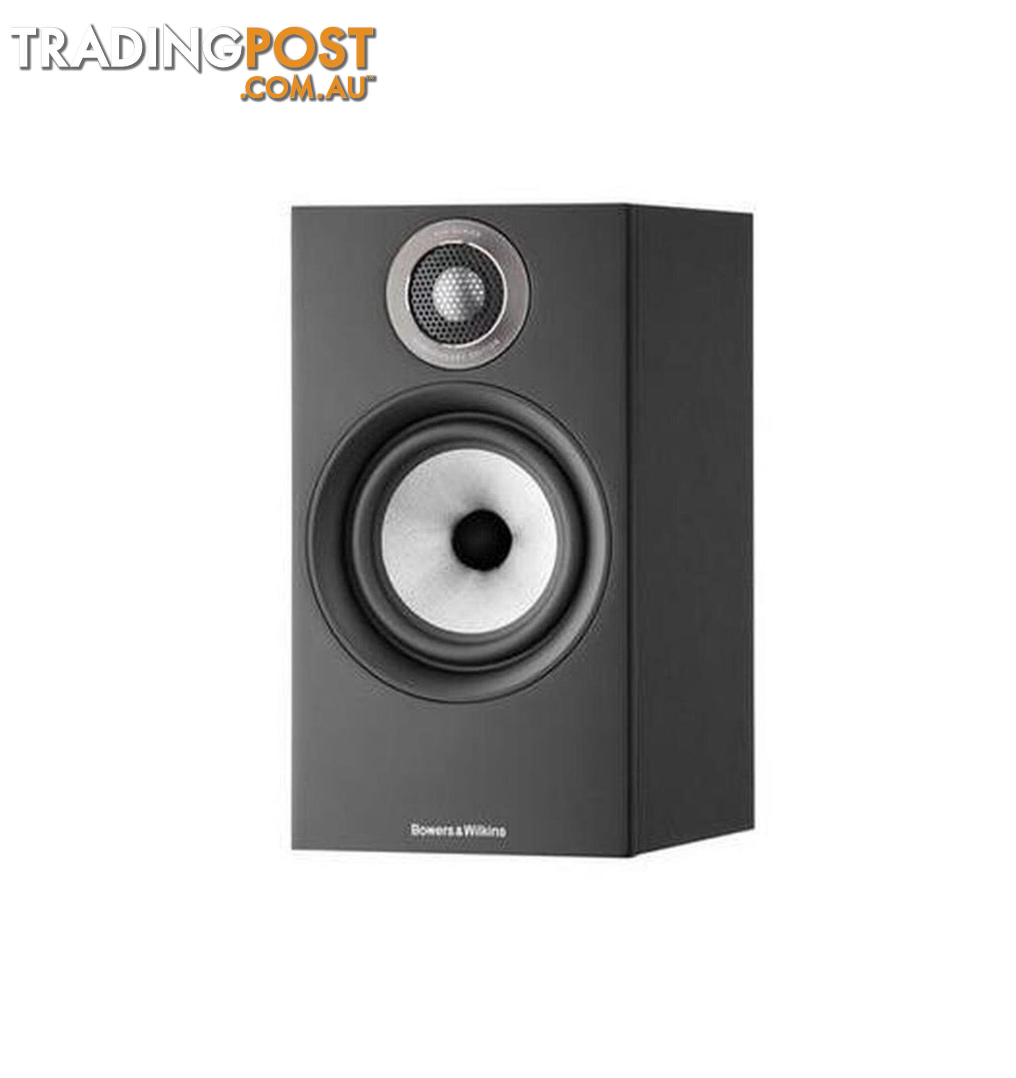 B&W 607 S3 Bookshelf Speaker (Pair) - Matte Black