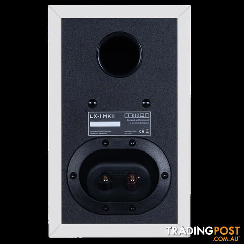 Mission LX-1 MK II Bookshelf Speakers in Lux White Matte - photo 2 of 5