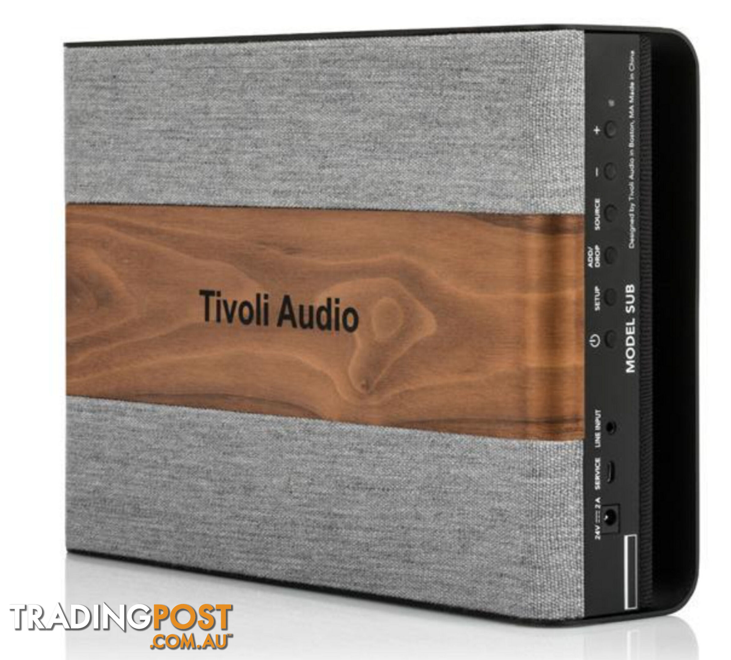 Tivoli Audio Model Sub in Walnut & Gray