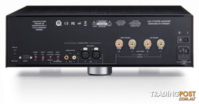 Primare - A35.2 Power Amplifier in Black