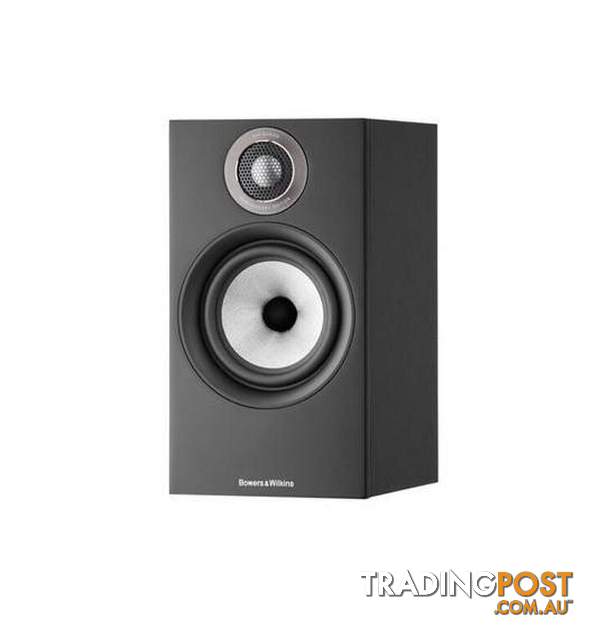 B&W 607 S3 Bookshelf Speaker (Pair) in Matte Black
