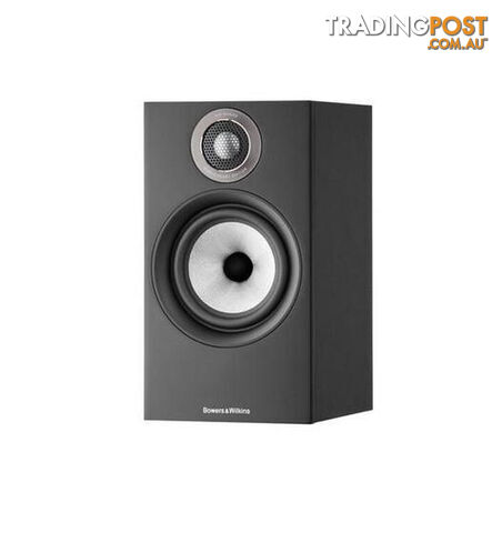 B&W 607 S3 Bookshelf Speaker (Pair) in Matte Black