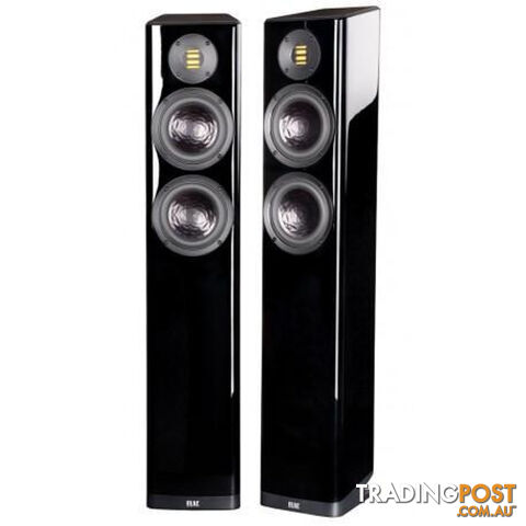 Elac Vela FS 407 Floorstanding Speakers - Gloss Black