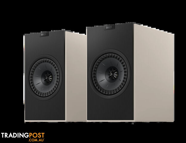 KEF Coda W Active Speakers in Nickel Grey