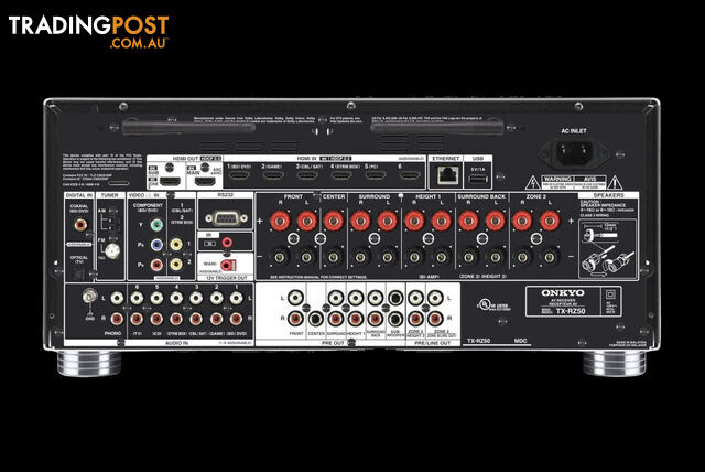 Onkyo TX-RZ50 9.2-Channel THX Certified AV Receiver - photo 3 of 3