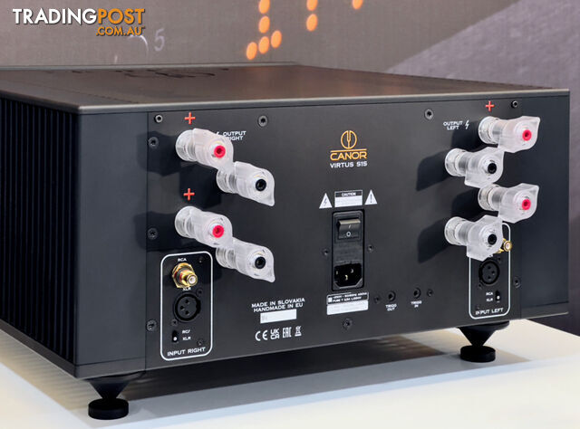 Canor Virtus S1S Solid State Dual-Mono Power Amplifier - photo 3 of 9