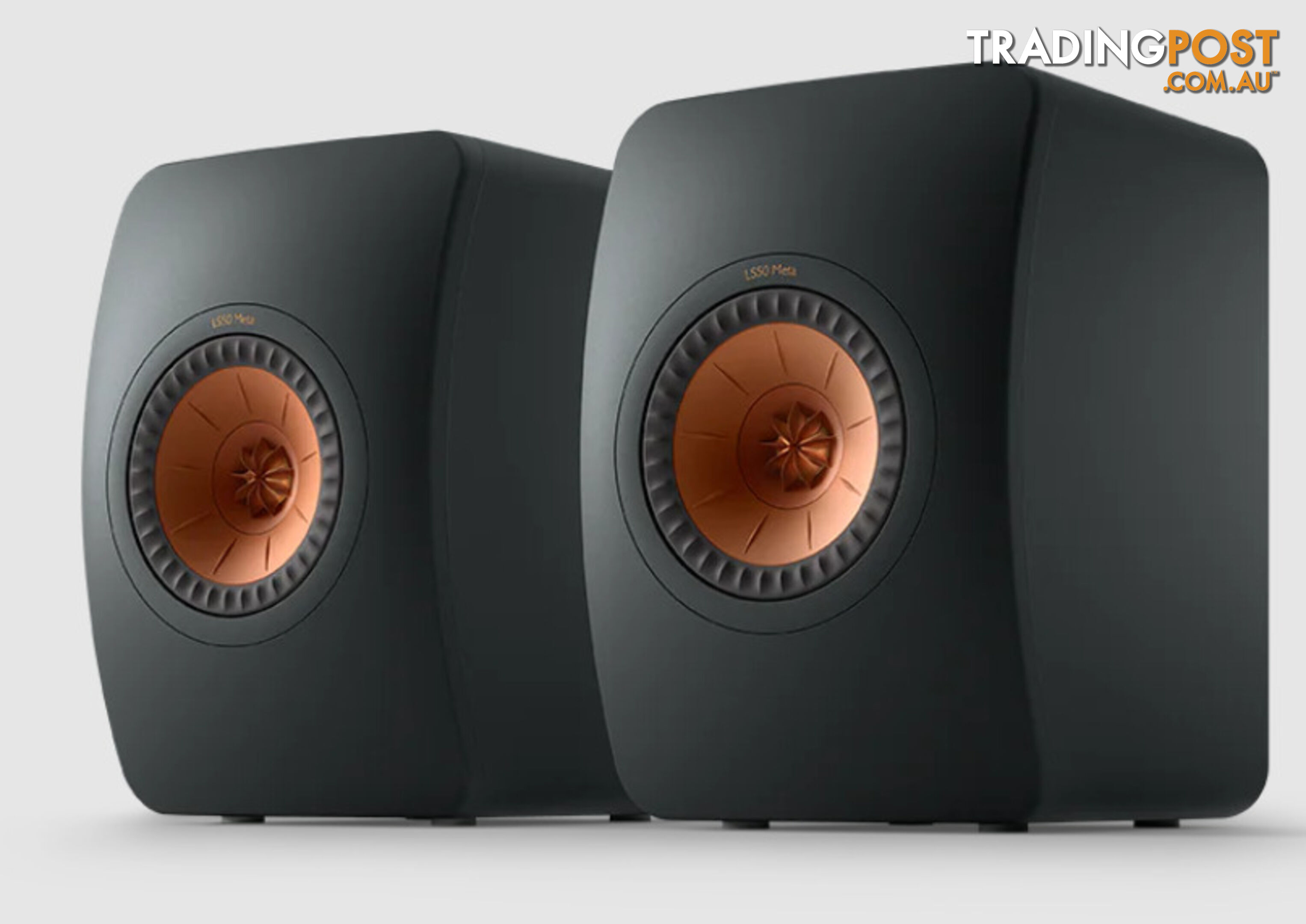 KEF LS50 Meta Passive Speakers in Carbon Black (pair)