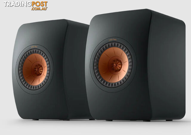 KEF LS50 Meta Passive Speakers in Carbon Black (pair)