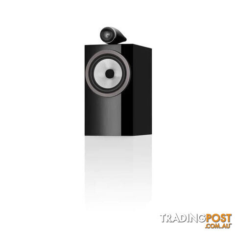 B&W 705 S3 Bookshelf Speakers in Black