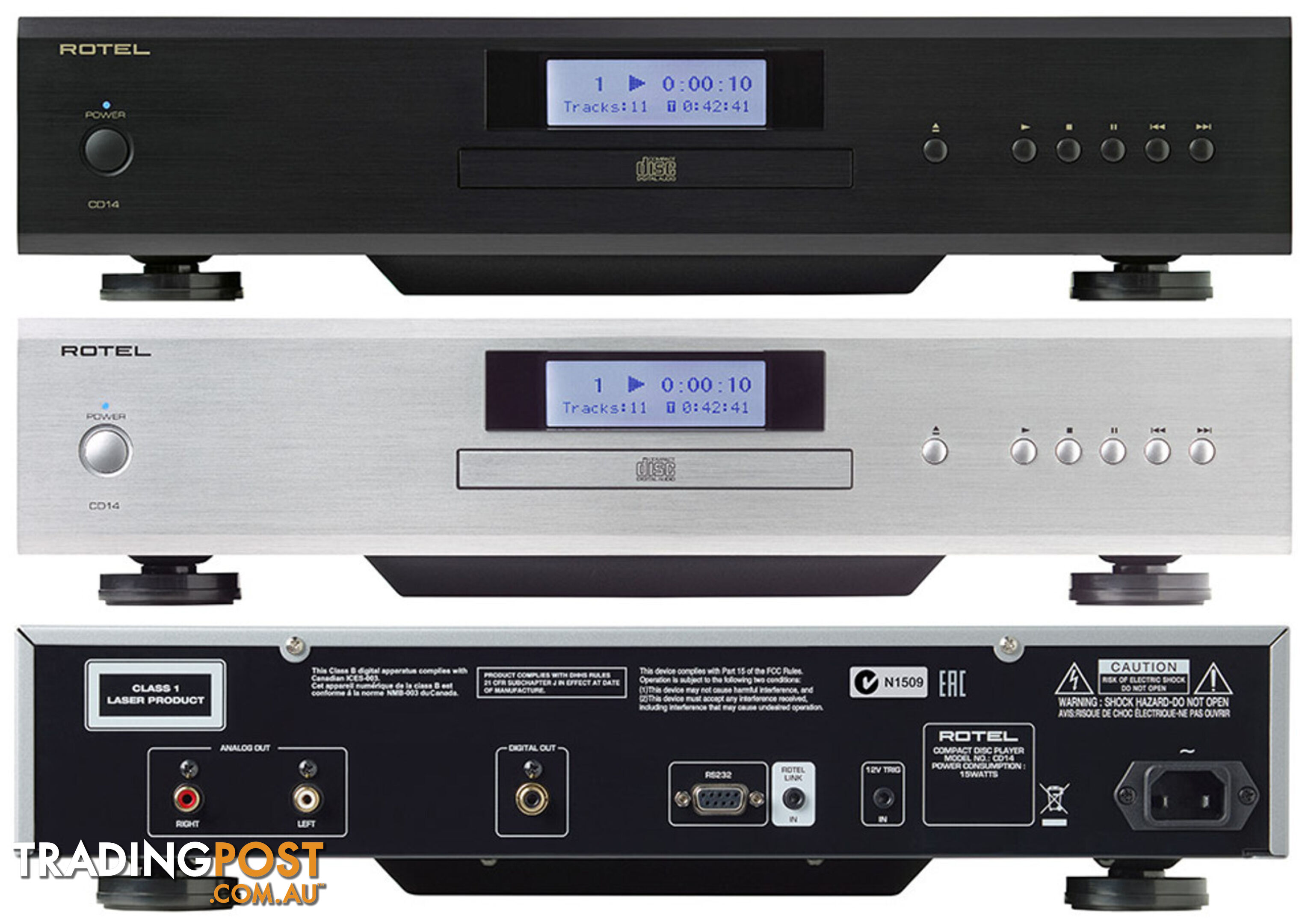 Rotel CD14 CD Player MKII