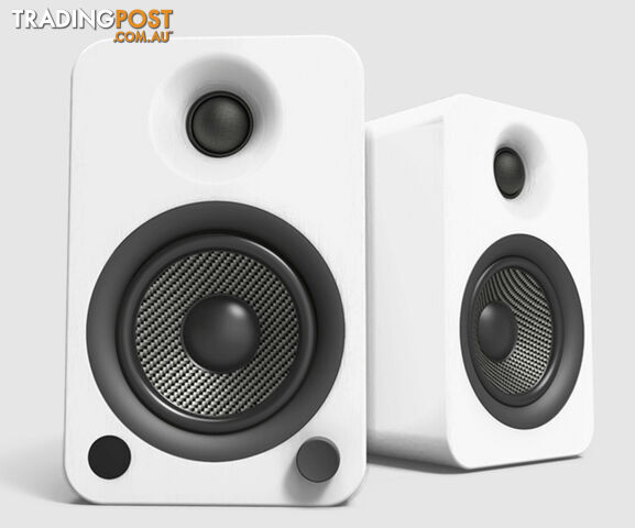 Kanto Audio YU4 Active Speakers in Matte White