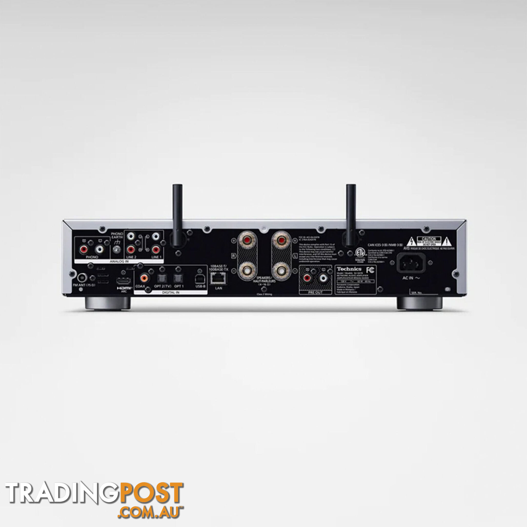 Technics SU-GX70EB Grand Class 2 Channel (Stereo) Network Amplifier