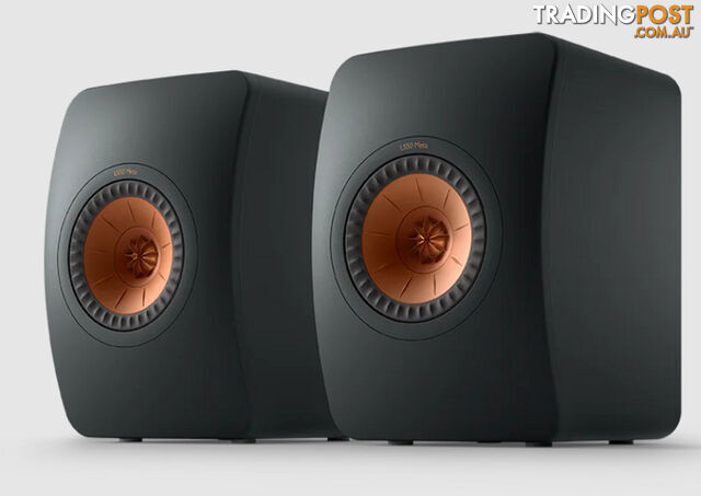 KEF LS50 Meta Passive Speakers in Carbon Black (pair)